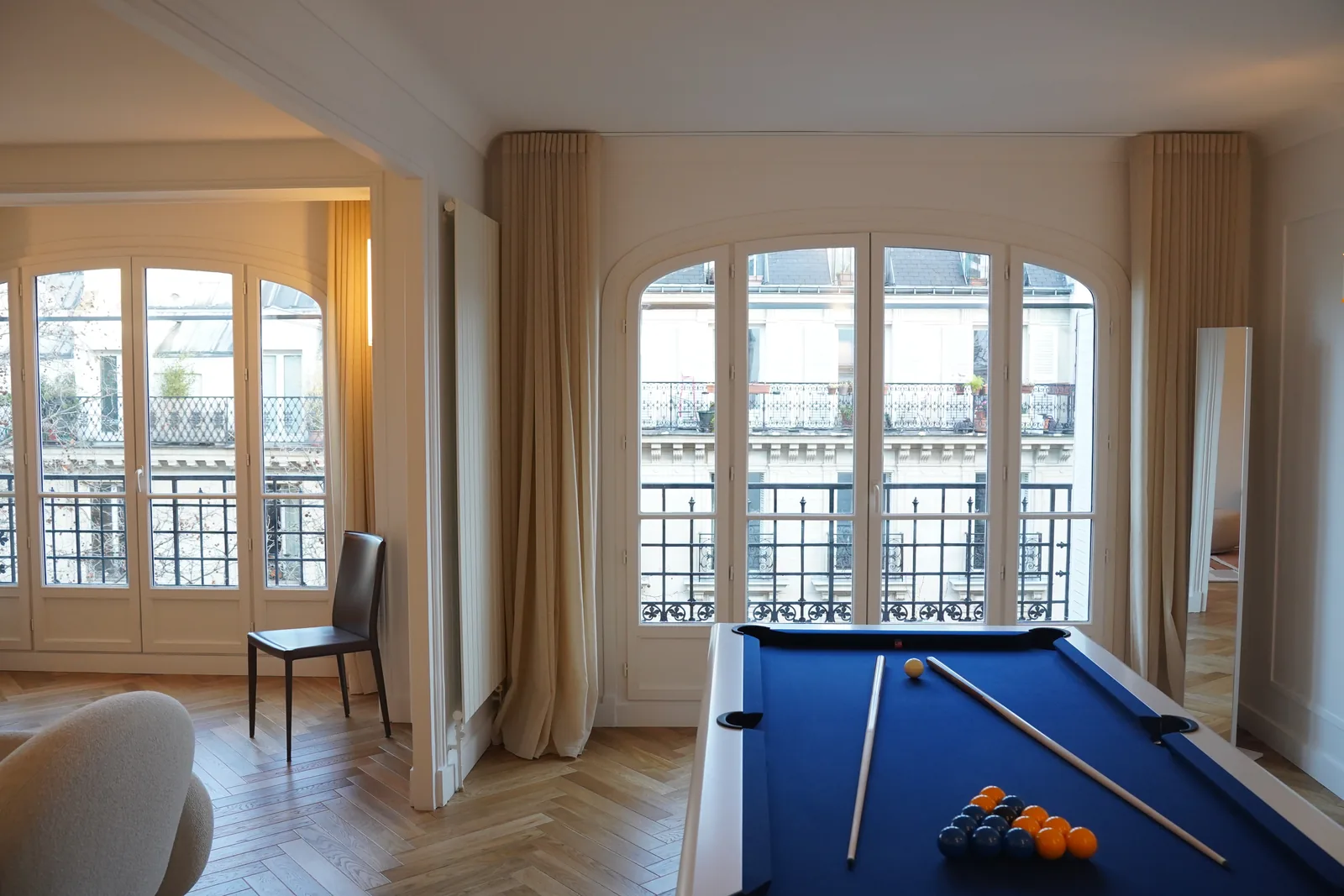 Appartement haussmannien rénové près du Centre Pompidou, Paris 4e