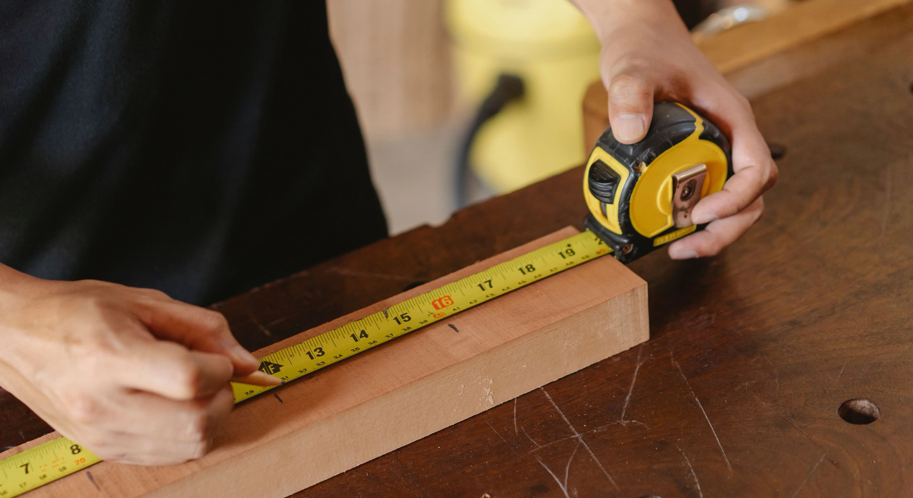 Relevé de cotes pour une menuiserie sur mesure